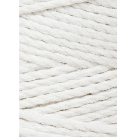 Złamana Biel sznurek 3ply potrójnie skręcany 3mm | BOBBINY