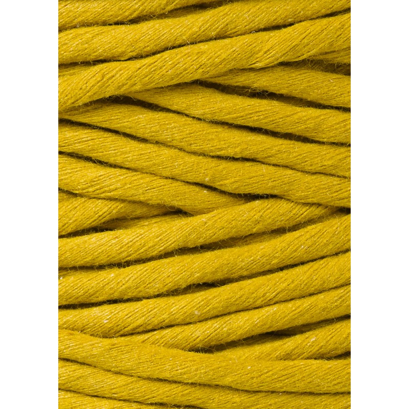 Spicy Yellow Macrame Cord 5mm 100m | BOBBINY