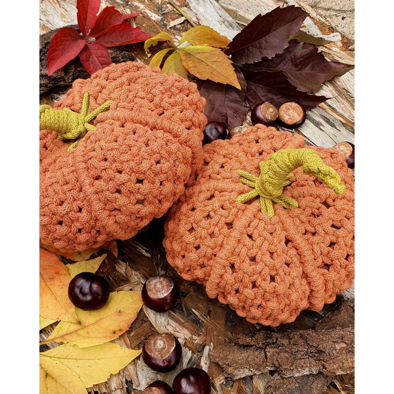 Macrame Pumpkin Hannah