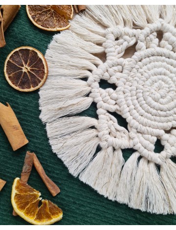 Table Macrame Coaster