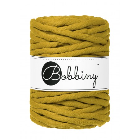 Spicy Yellow Makramee-Kordel 9mm 30m | BOBBINY