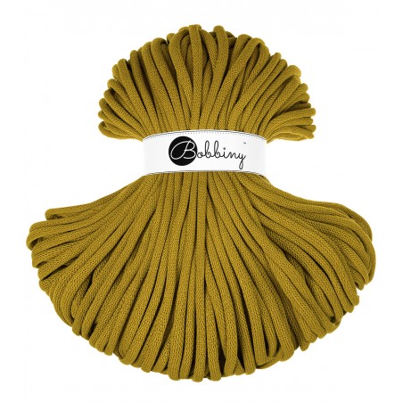Spicy Yellow cotton cord 9mm jumbo 100m | BOBBINY