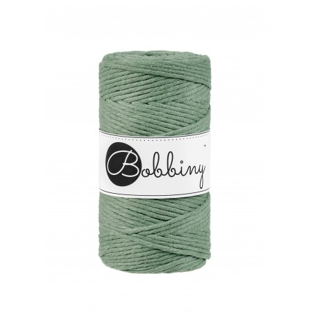 Eucalyptus Green Macrame Cord 3mm 100m - BOBBINY