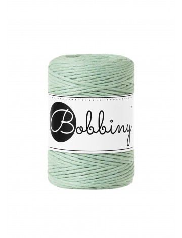 Aloe single twist macrame cotton cord 1.5mm 100m | BOBBINY