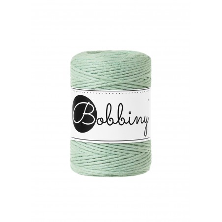Aloe single twist macrame cotton cord 1.5mm 100m | BOBBINY