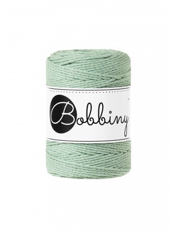 Aloe macrame cotton rope 3ply 1.5mm 100m | Bobbiny