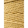 Honey macrame cotton rope 3ply 1.5mm 100m | Bobbiny