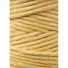 Miodowy bawełniany skręcany pojedynczo sznurek 1.5mm 100m | BOBBINY