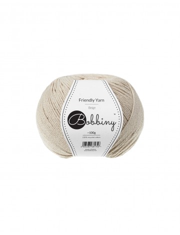 Włóczka Friendly Yarn Beżowy| Bobbiny