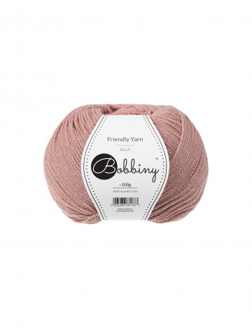 Friendly Yarn Blush| Bobbiny
