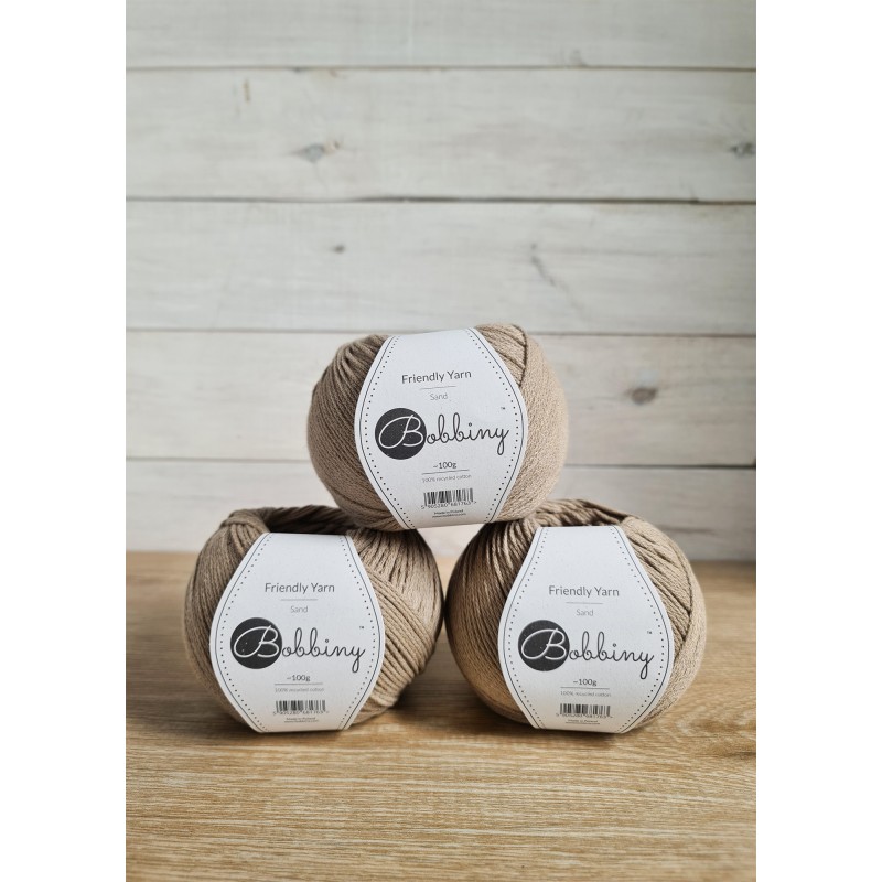 Friendly Yarn Sand | Bobbiny
