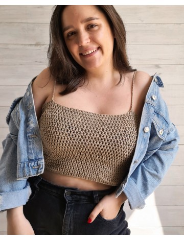 Summer Crochet Top | DIY | Free Pattern | Bobbiny