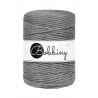 Stone Grey Macrame Cord 5mm 100m | BOBBINY