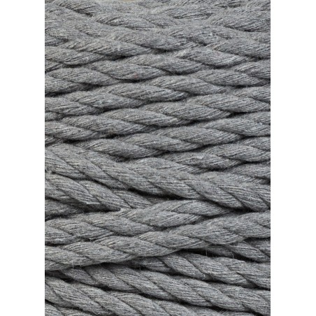 Stone Grey| Corde torsadée 3ply 5mm 100m | Bobbiny