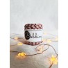 Świąteczny sznurek do makamy 3ply 1.5mm 35m | Bobbiny