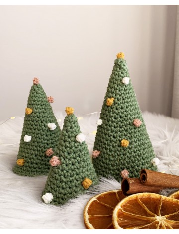 Gehaakte kerstboom | Bobbiny | DIY | patronen
