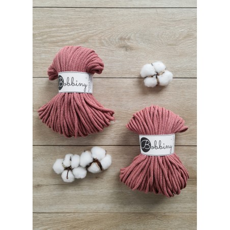 Piwonia Sznurek Pleciony 5mm 50m | BOBBINY