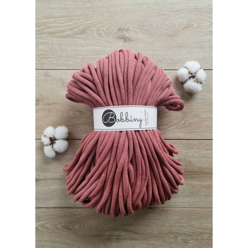 Peony cotton cord 9mm jumbo 100m | BOBBINY