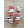 Peony Macrame Rope 3ply 3mm 100m | BOBBINY