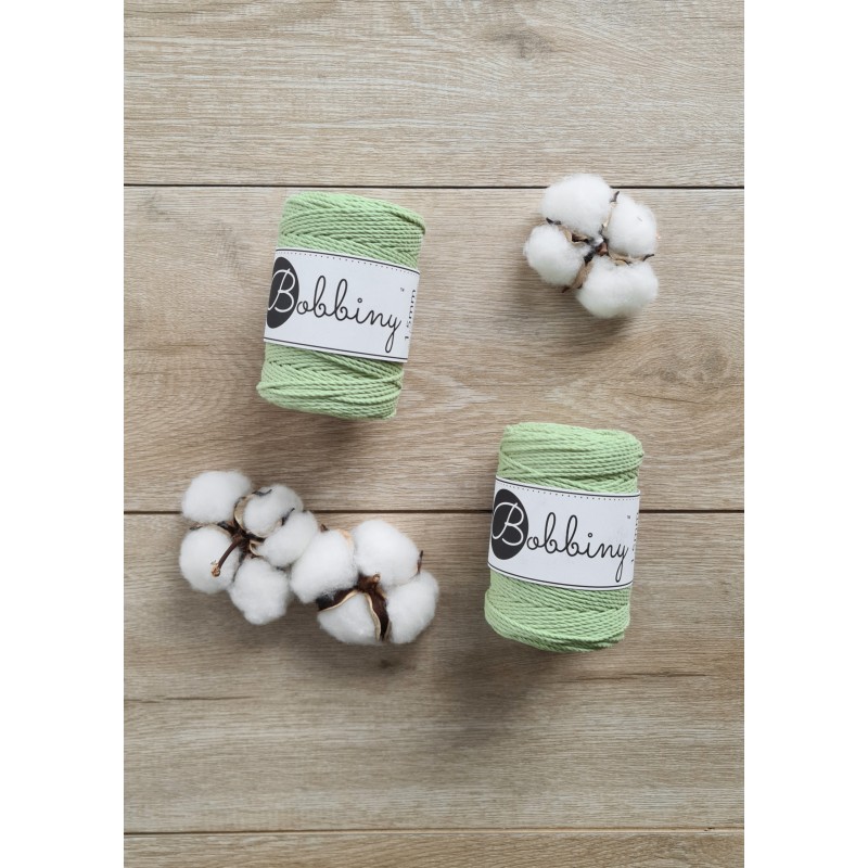 Matcha sznurek do makramy 3ply 1.5mm 100m | Bobbiny