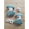 Duck Egg Blue cotton cord 3mm 100m | BOBBINY
