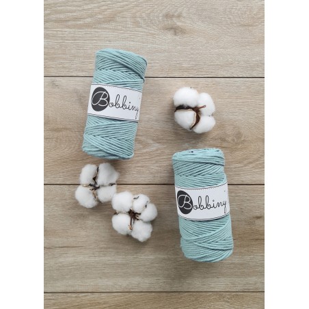 Duck Egg Blue Macrame Cord 3mm 100m | BOBBINY