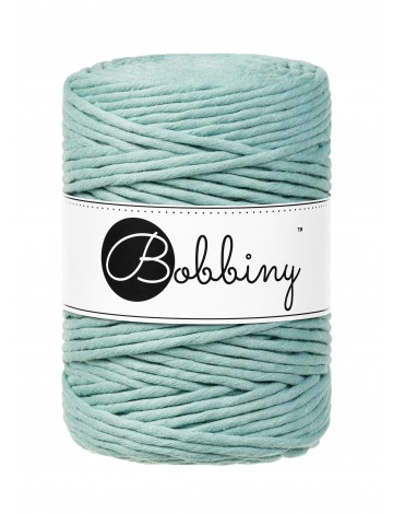 Duck Egg Blue| corde pour macramé 5mm 100m | BOBBINY