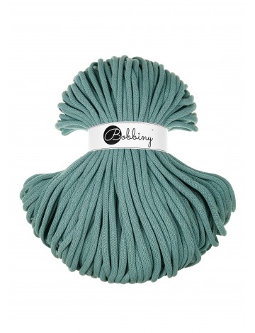 Duck Egg Blue cotton cord 9mm jumbo 100m | BOBBINY