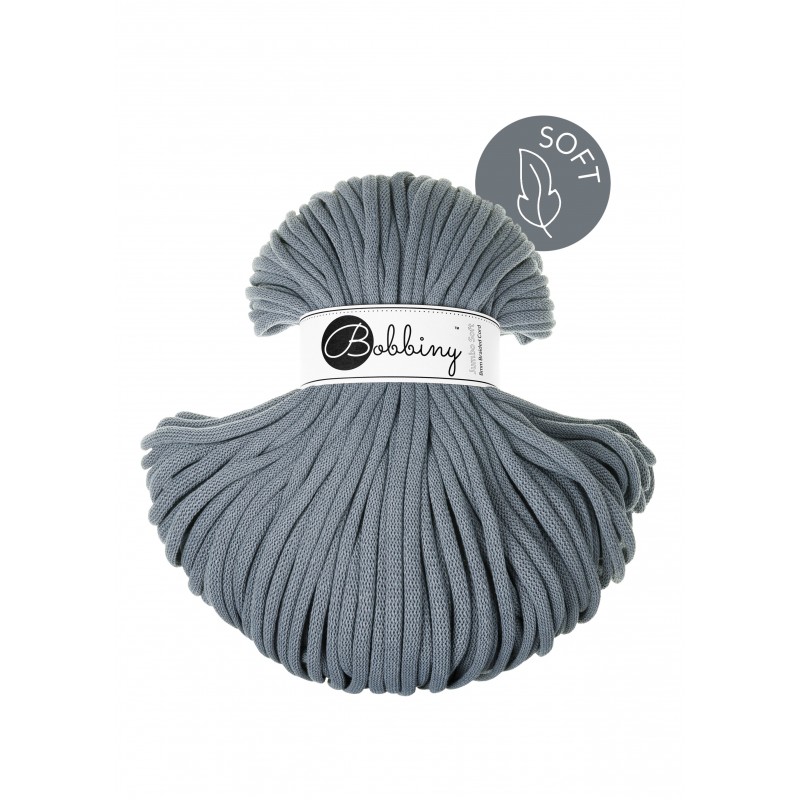 Steel Cordes Tressées 8mm 100m | Jumbo Soft | Bobbiny