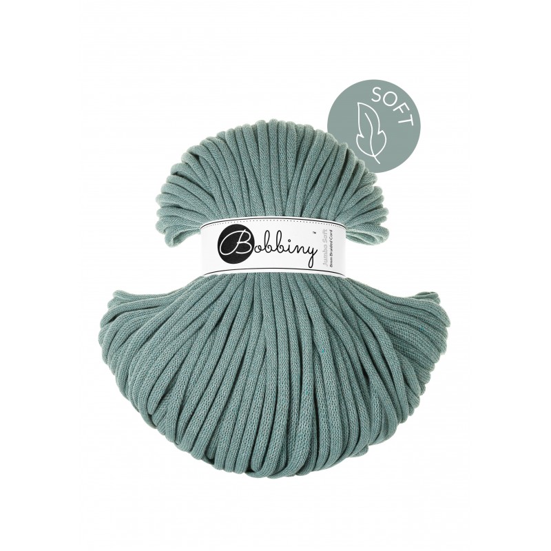 Laurel Flechtkordeln 8mm 100m | Jumbo Soft | Bobbiny