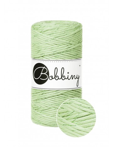 Unicolor Matcha bawełniany sznurek 3mm 100m| BOBBINY