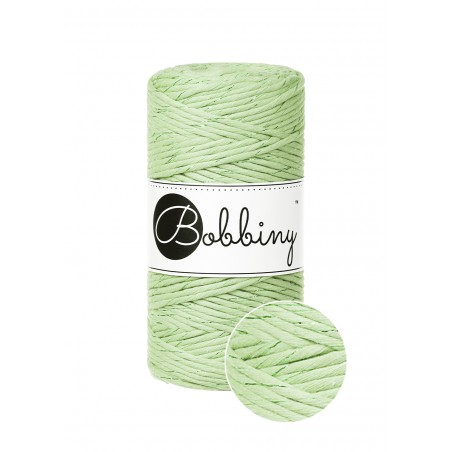 Unicolor Matcha bawełniany sznurek 3mm 100m| BOBBINY
