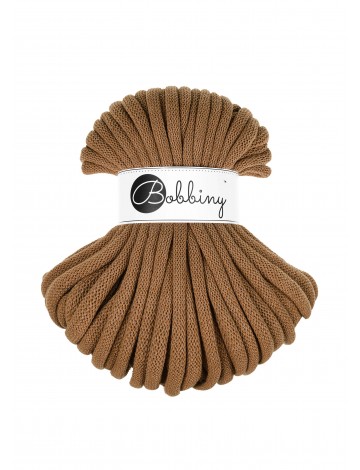 Caramel Jumbo- Flechtkordel 9 mm 30 m – Premiumschnur für Handarbeiten