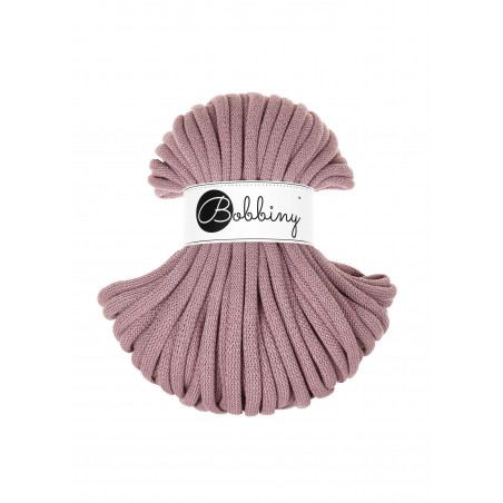 Mauve Corde Tressé eJumbo 9mm 30m - Cordon Premium pour l'Artisanat