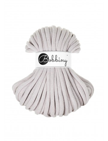Jasny Szary Jumbo Sznurek Pleciony 9mm 30m - Idealny do Twojego Rękodzieła