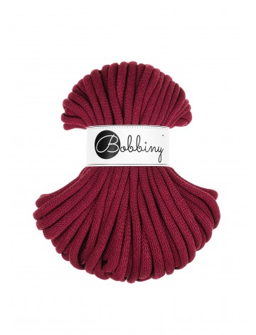 Wine Red Corde Tressé eJumbo 9mm 30m - Cordon Premium pour l'Artisanat