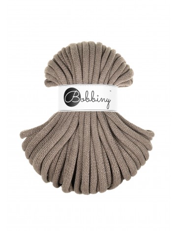 Coffee Jumbo Braided Cord 9mm 30m - Premium Cord for Handicrafts