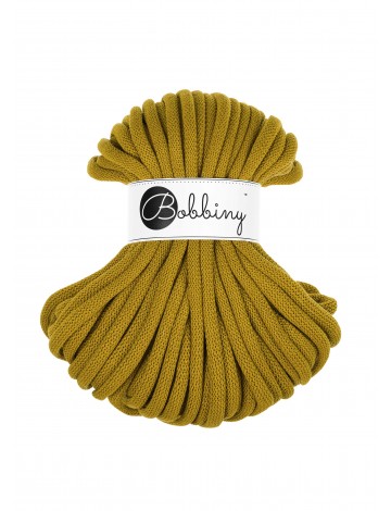 Spicy Yellow Jumbo- Flechtkordel 9 mm 30 m – Premiumschnur für Handarbeiten