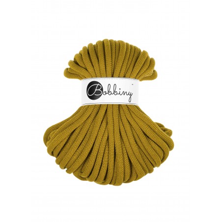 Spicy Yellow Corde Tressé eJumbo 9mm 30m - Cordon Premium pour l'Artisanat