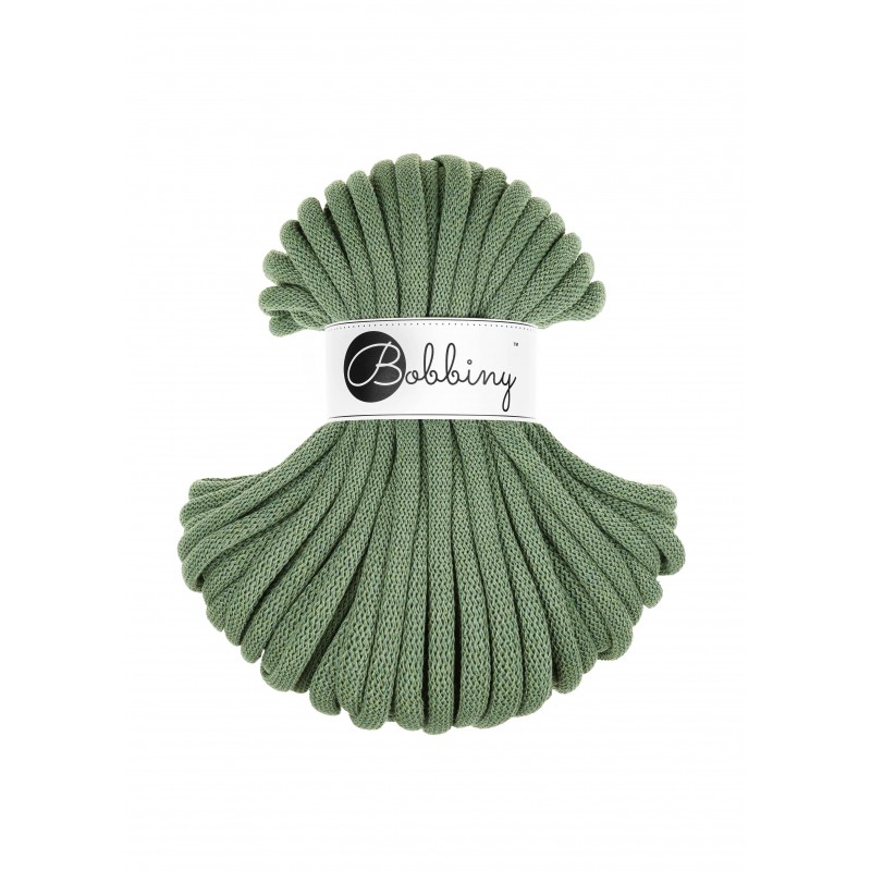 Eucalyptus Green Corde Tressé eJumbo 9mm 30m - Cordon Premium pour l'Artisanat