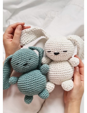 Amigurumi Kaninchen | Kostenloses Muster | Bobbiny | DIY | Häkeln