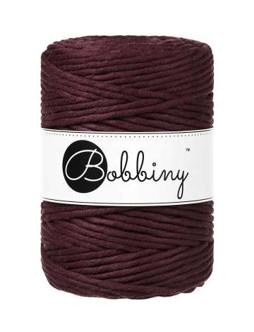 Burgundy | corde pour macramé 5mm 100m | BOBBINY
