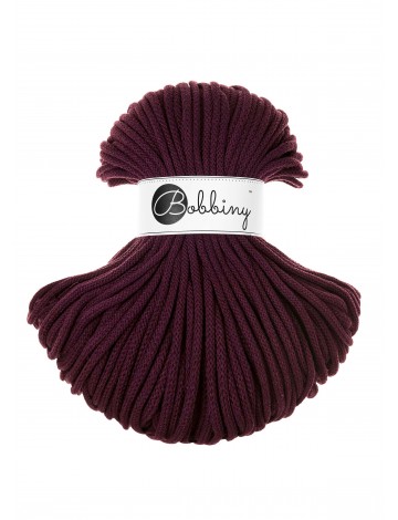 Burgundy cotton cord 5mm100m |BOBBINY