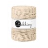 Warm Beige Makramee-Kordel 3ply 5 mm 100m | BOBBINY