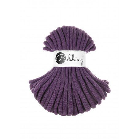 Violet Jumbo Braided Cord 9mm 30m - Premium Cord for Handicrafts