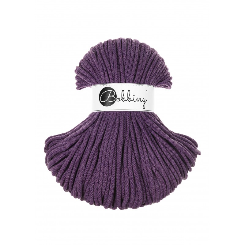 Violet cotton cord 5mm100m |BOBBINY