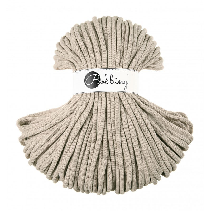 Beige 9mm 100m | BOBBINY Jumbo
