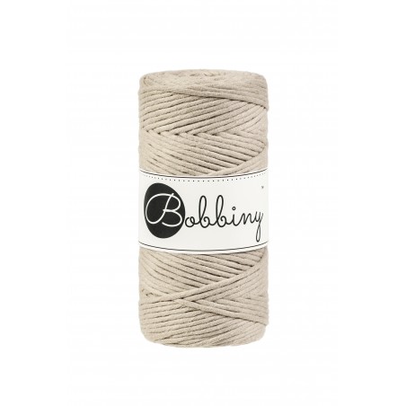 Beige | corde pour macramé 3mm 100m | BOBBINY