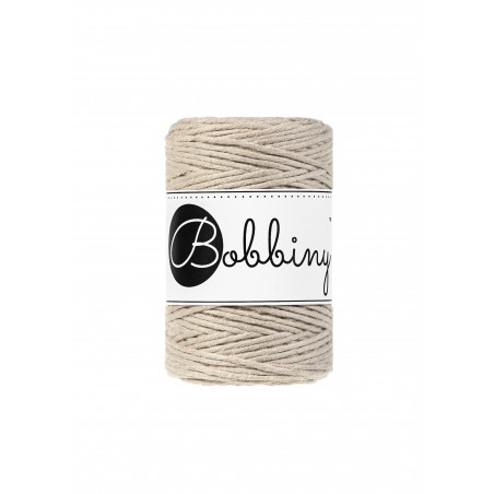 Beige Macrame Cord 1.5mm 100m - BOBBINY