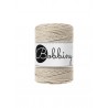 Beige macrame cotton rope 3ply 1.5mm 100m | Bobbiny